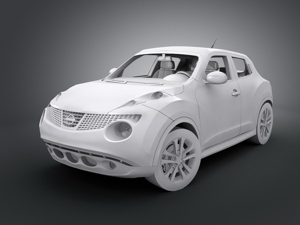 car nissan 3d max - Nissan Juke by Swan3DStudios